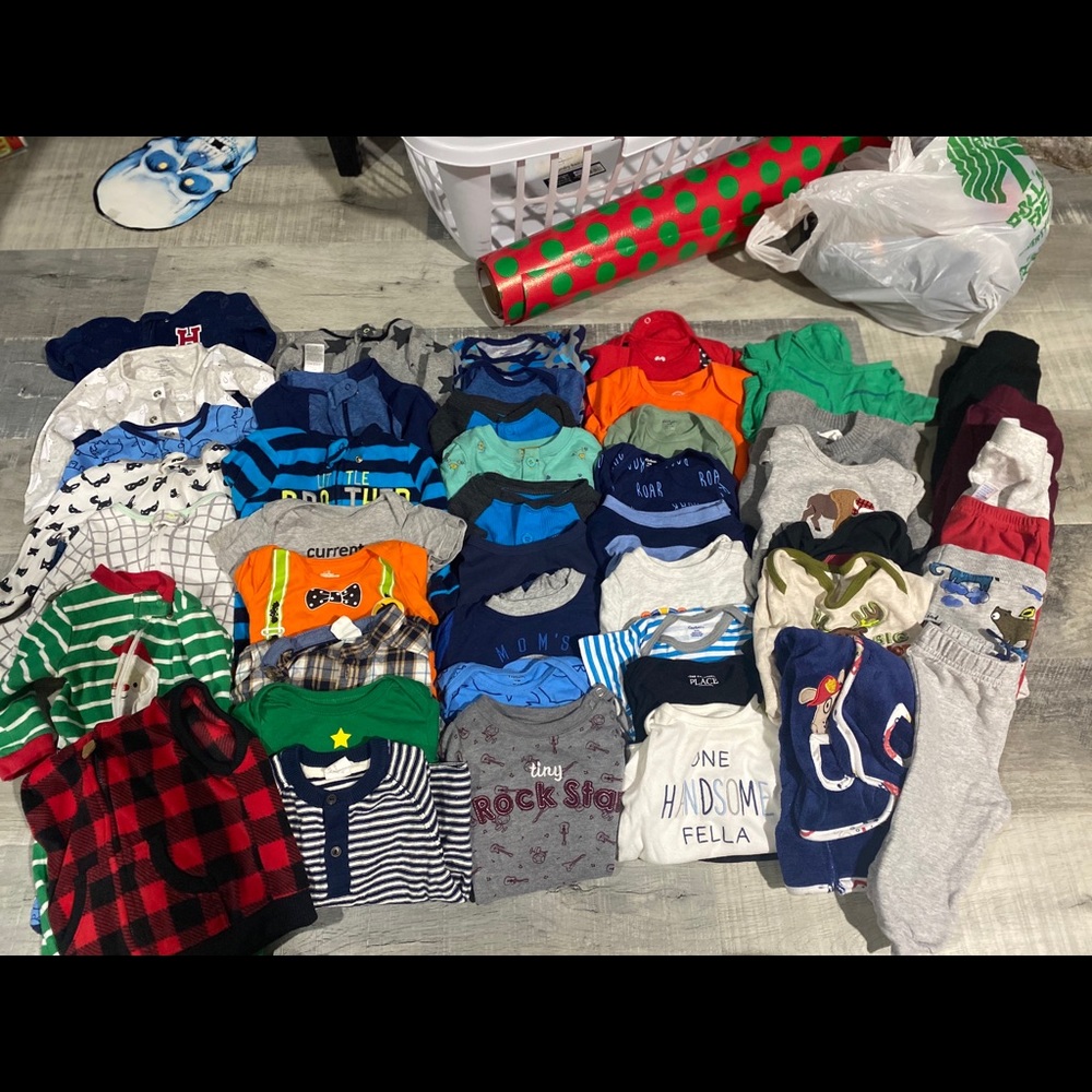 Baby boy 45 piece lot sizes 6-9 months
